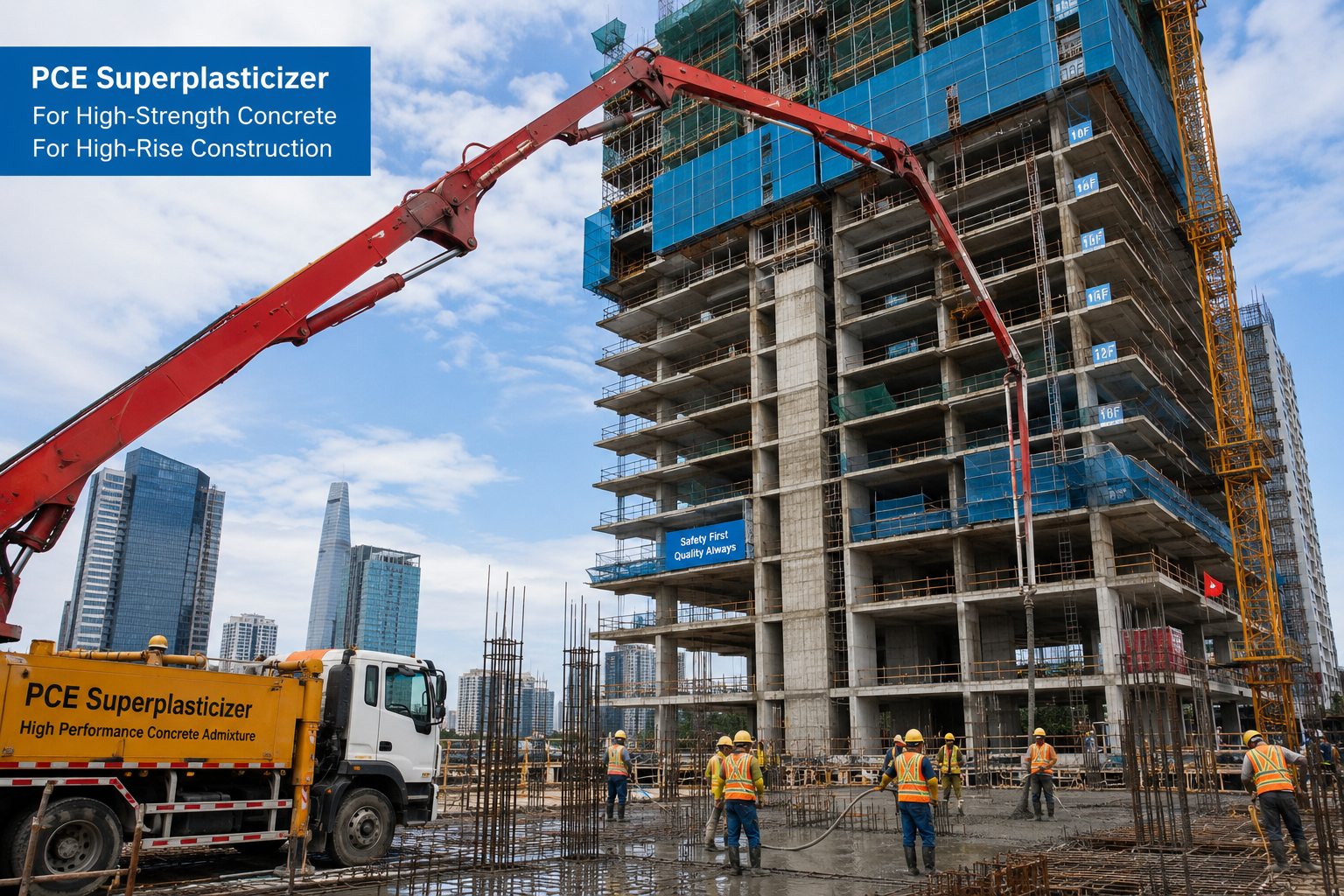 Application of high-performance polycarboxylate superplasticizer in modern high-strength skyscraper construction..png